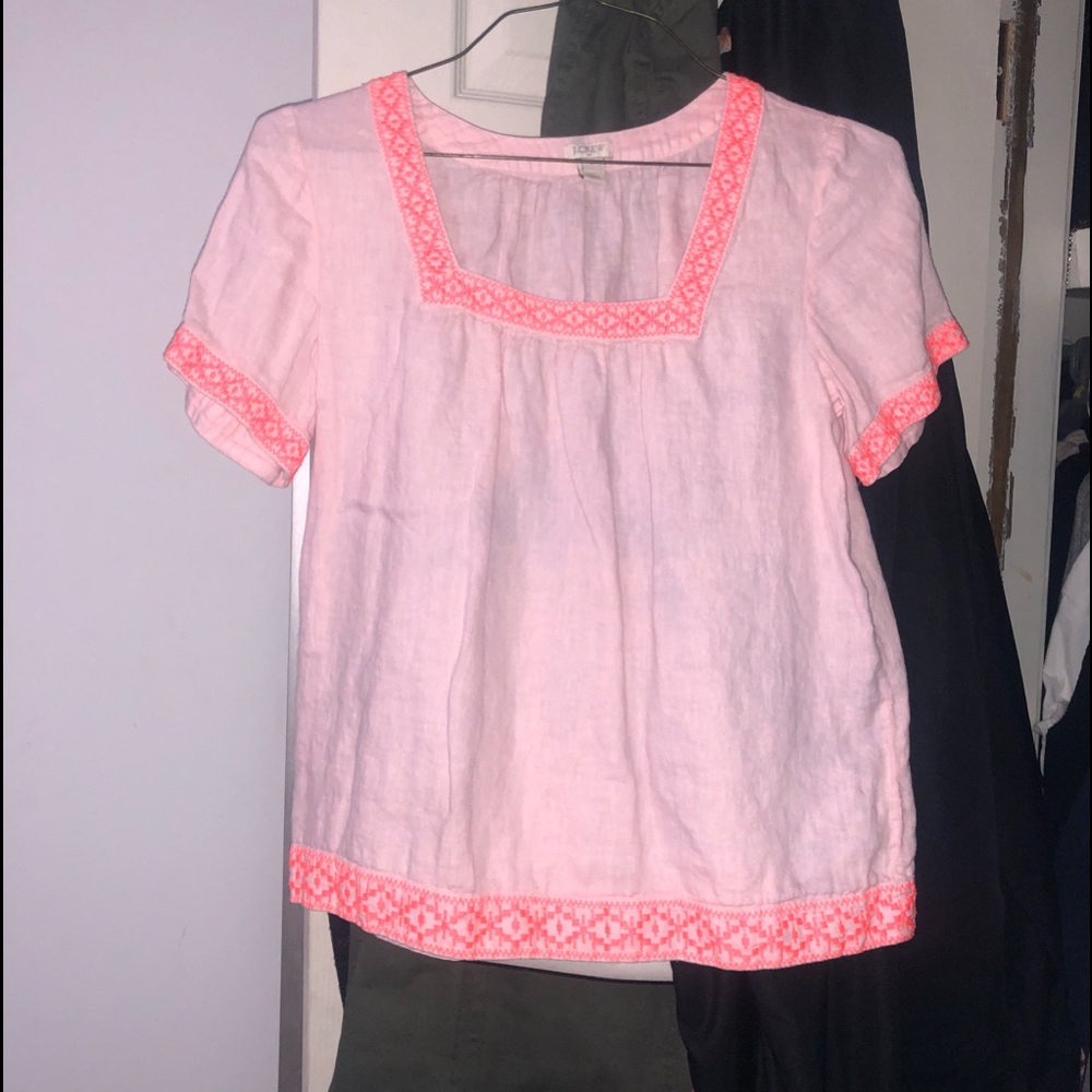J.Crew pink top